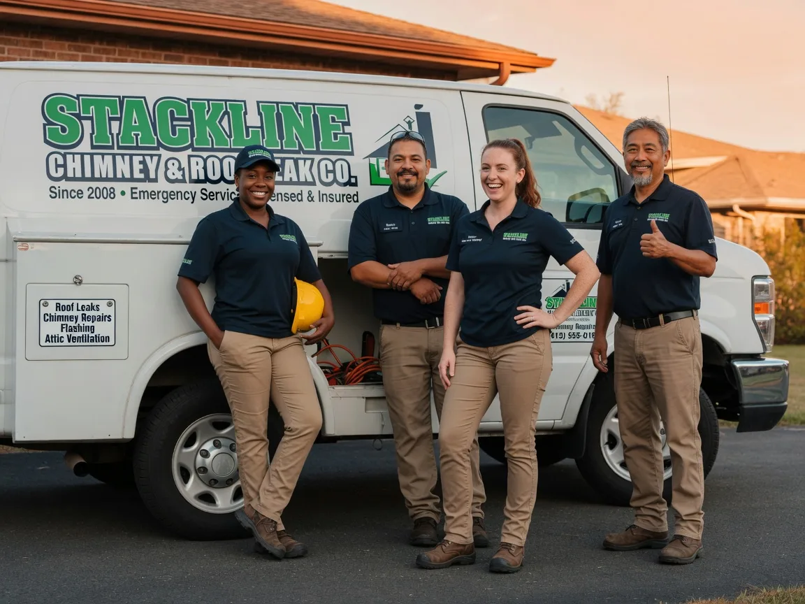 Chimney flashing repair company in Raymond, ME
